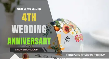 Celebrating Four Years of Marriage: The 4th Wedding Anniversary Name