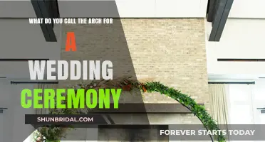 Elegant Wedding Arch Names: Defining the Ceremony Structure Perfectly