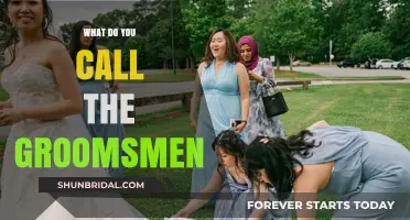 What to Call the Groomsmen: A Guide to Wedding Party Titles