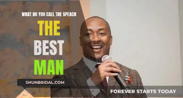 The Best Man's Speech: What's It Called?