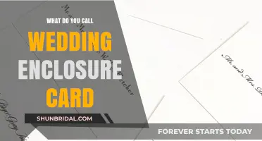 Understanding Wedding Enclosure Cards: Names, Purposes, and Essential Details