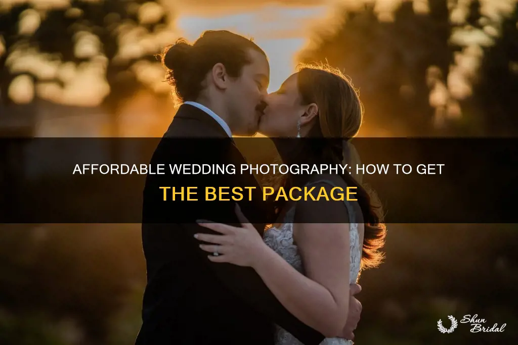 what do you consider an affordable wedding photography package
