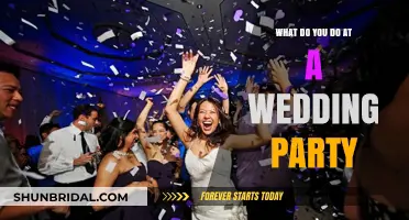 Celebrating Love: Fun Activities and Traditions at a Wedding Party