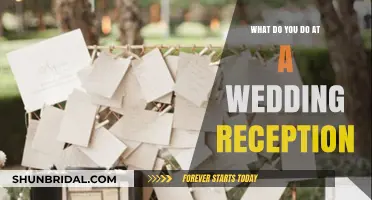 Enjoying the Wedding Reception: Activities and More
