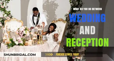 Make the Most of the Time Between Wedding and Reception