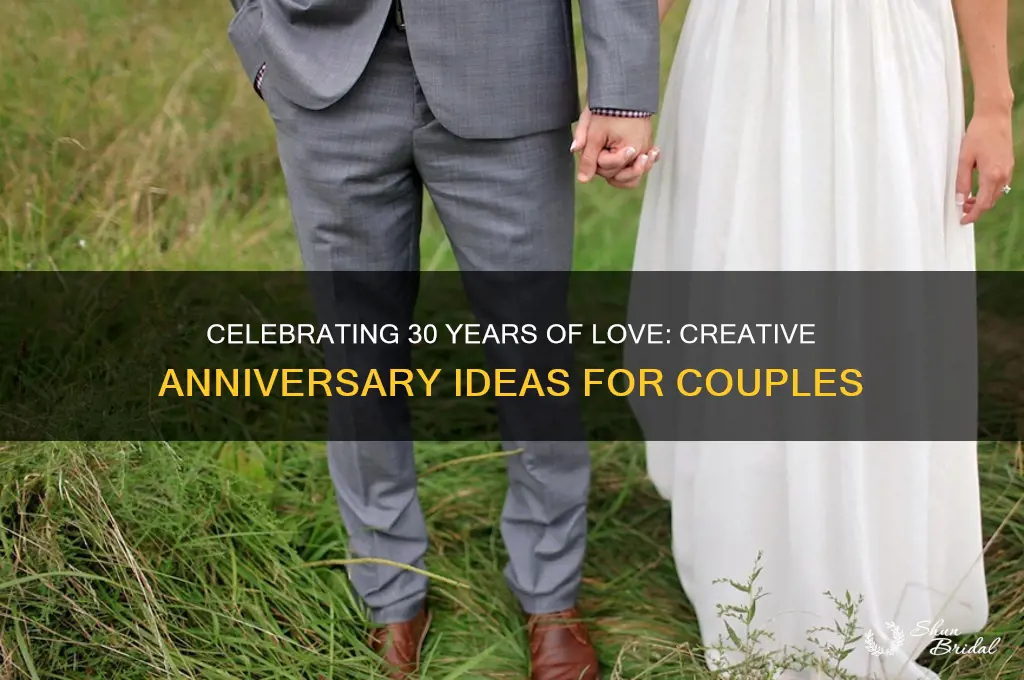 what do you do for 30 year wedding anniversary