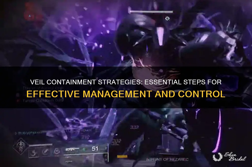 what do you do in veil containment
