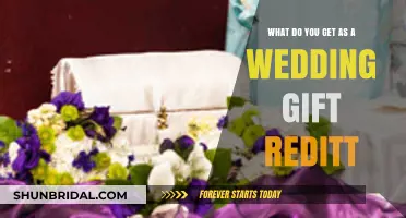 Unique Wedding Gift Ideas Shared by Reddit Users