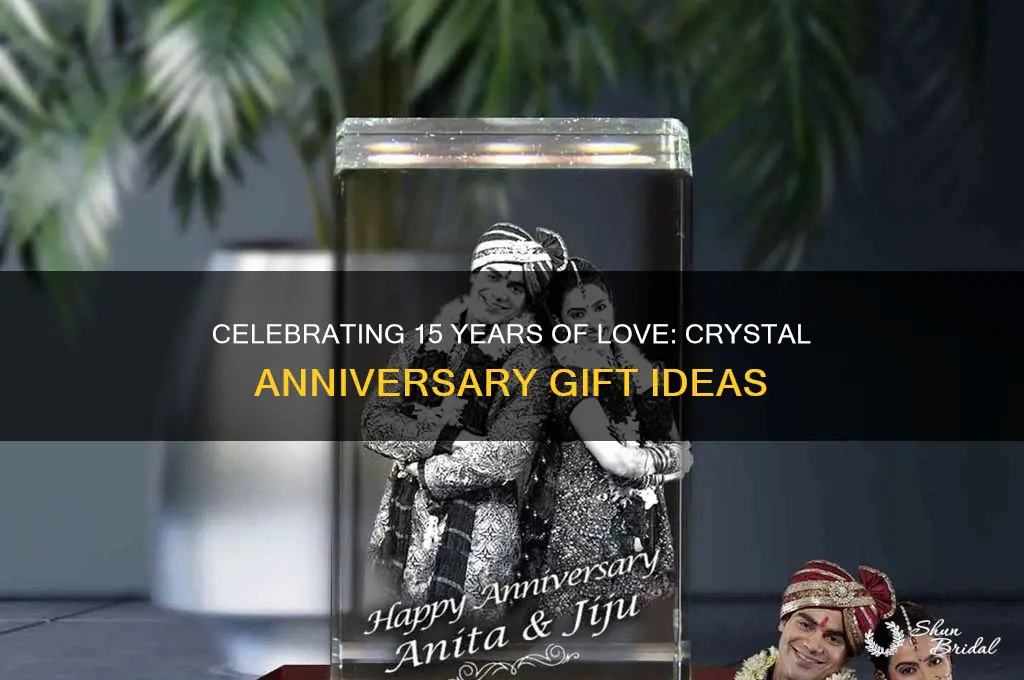 what do you get for 15 year wedding anniversary