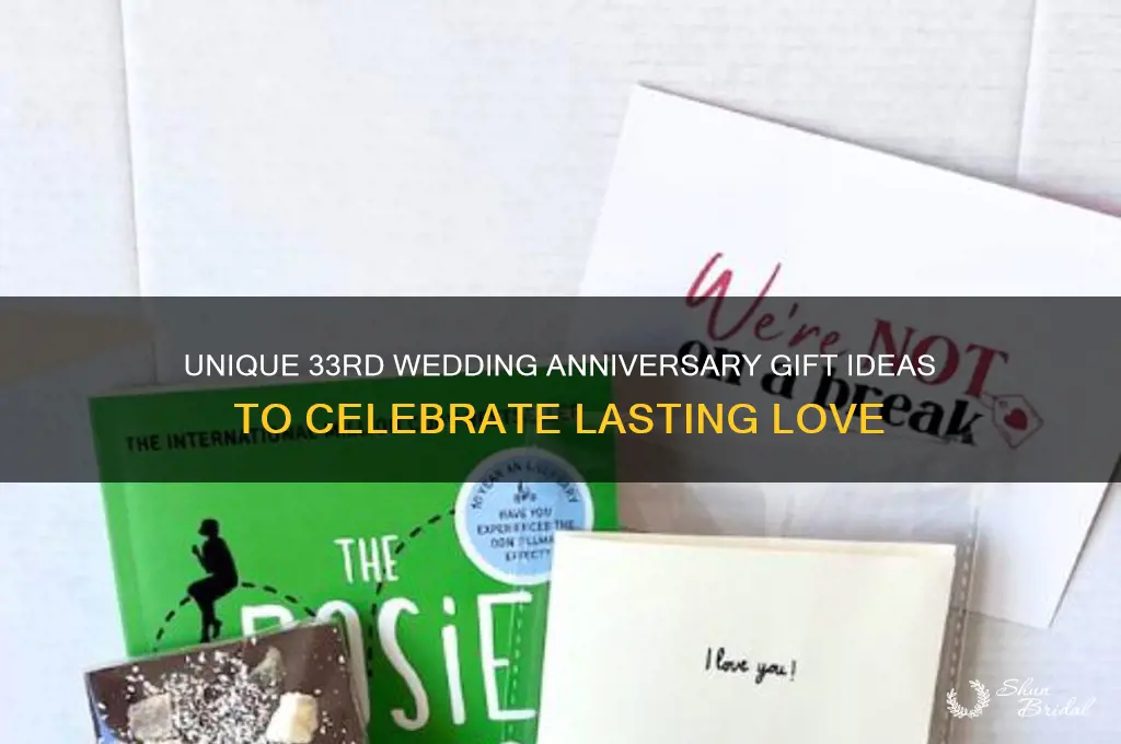 what do you get for a 33rd wedding anniversary