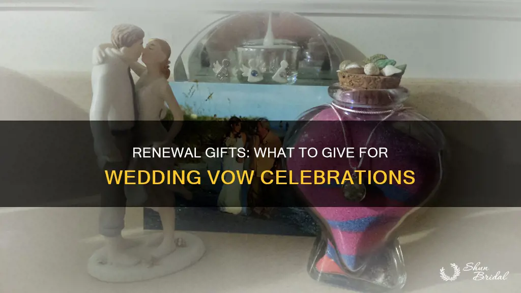 what do you give for wedding renewal vows