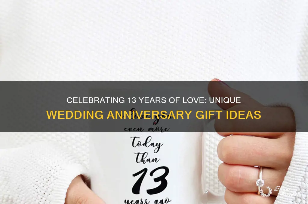 what do you give for your 13 year wedding anniversary