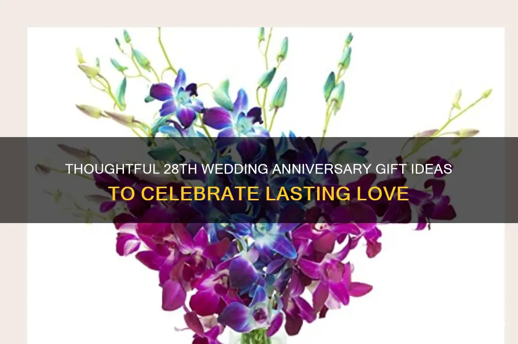 what do you give some oneon their 28 wedding anniversary