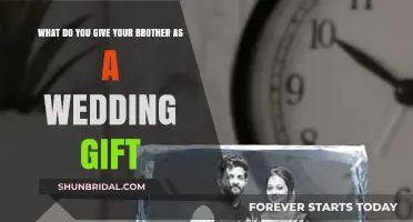 Thoughtful Wedding Gift Ideas for Your Brother's Special Day