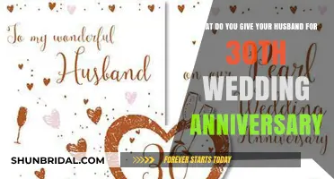 Thoughtful 30th Wedding Anniversary Gift Ideas for Your Husband