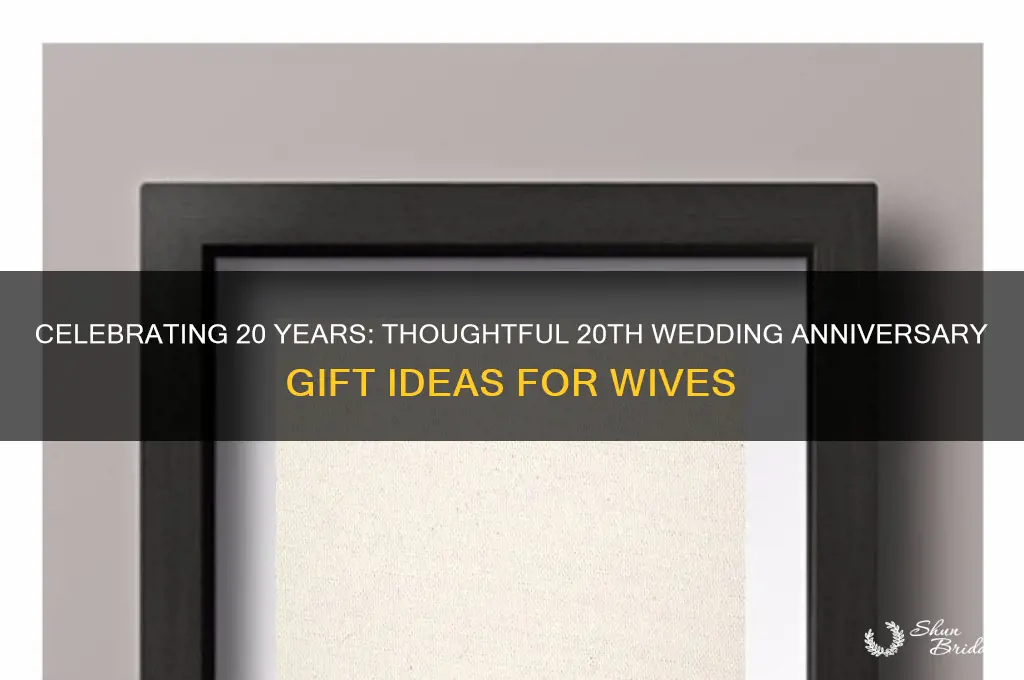 what do you give your wife for 20th wedding anniversary
