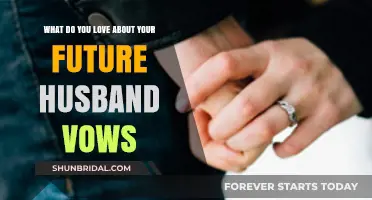 Why I Cherish My Future Husband's Heartfelt Vow Promises