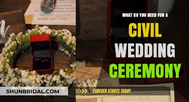 Essential Checklist for Planning Your Simple Civil Wedding Ceremony
