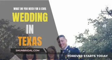 Civil Wedding in Texas: What You Need to Know