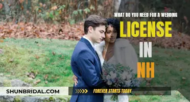 Documents Required for a New Hampshire Wedding License