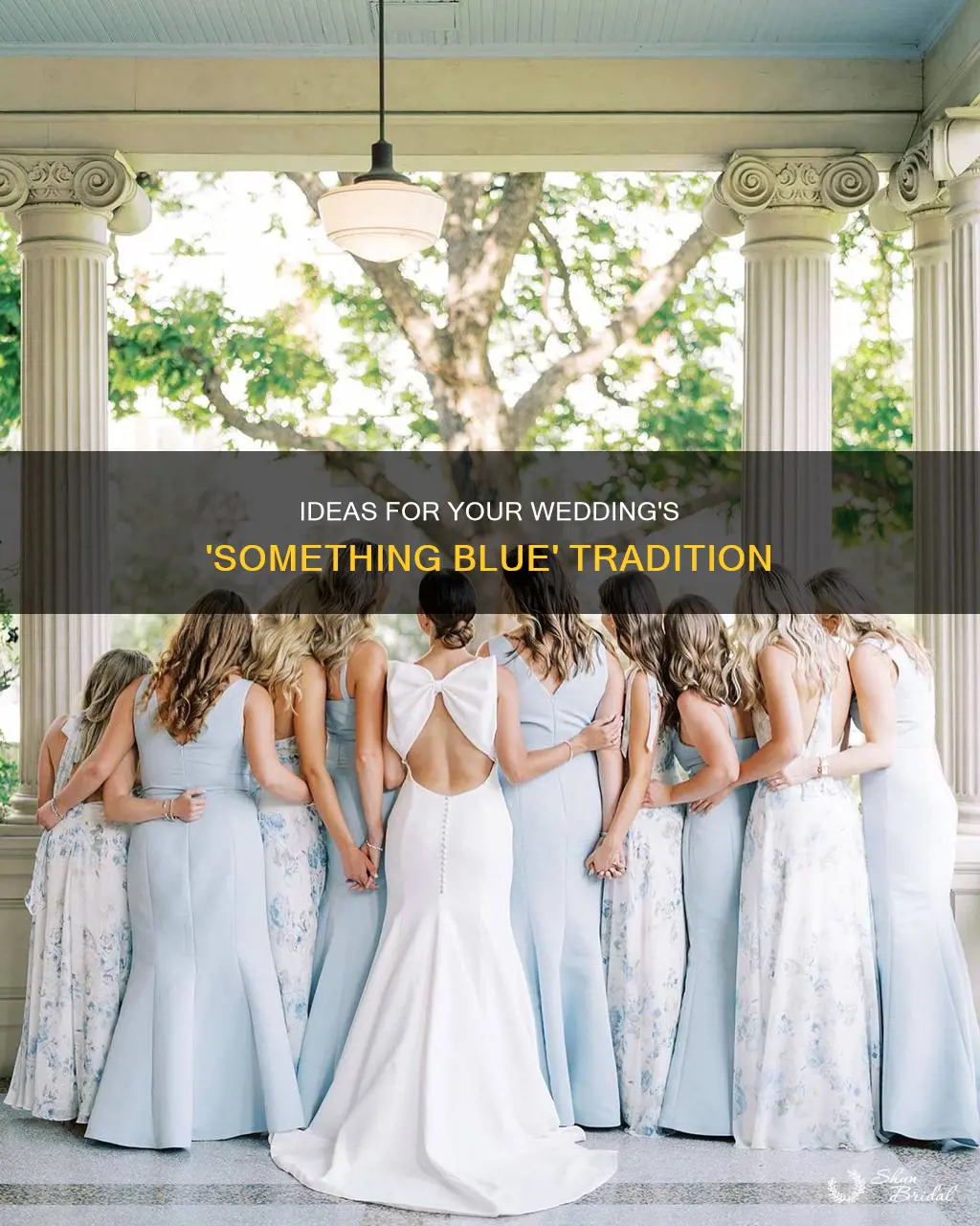what do you need for a wedding something blue