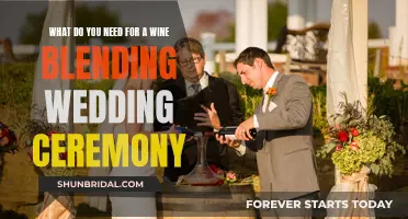 Wine Blending Wedding: Ceremony Essentials for Couples