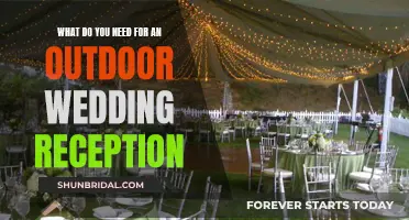 Planning an Outdoor Wedding Reception: What You Need