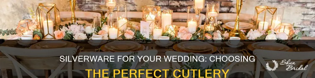 what do you need for your wedding silverware