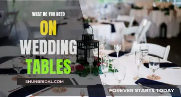 Wedding Table Essentials: What You Need to Know