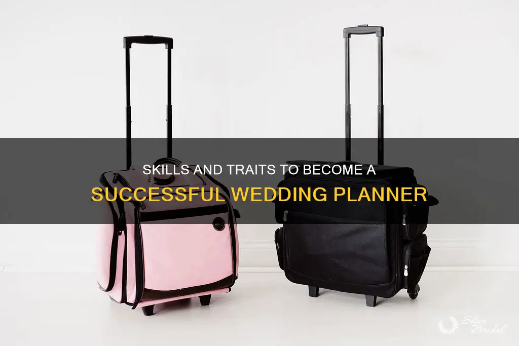 what do you need to be a wedding planner