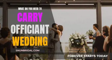 The Officiant's Wedding Essentials: What to Carry and Why