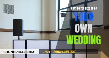 DJing Your Own Wedding: What You Need to Know