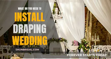 Draping Weddings: Installations and What You Need to Know