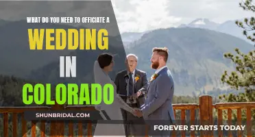 How to Officiate a Wedding in Colorado