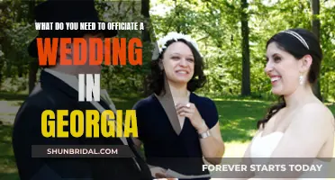 Officiating Weddings in Georgia: What You Need to Know