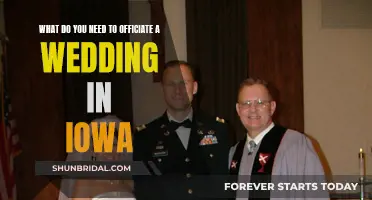 Officiating a Wedding in Iowa: What You Need to Know