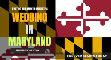 Officiating a Wedding in Maryland: What You Need to Know