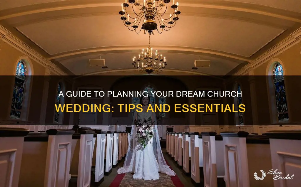 what do you need to plan a church wedding