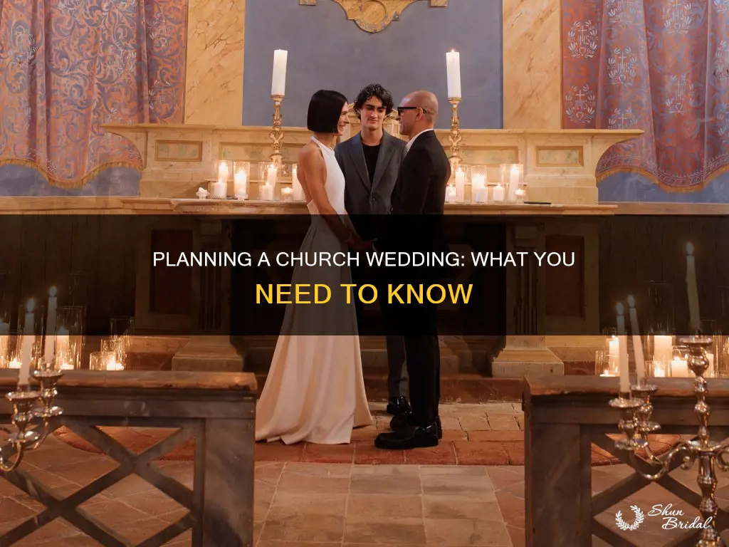 what do you need to plan a church wedding