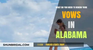 Renewing Vows in Alabama: Essential Requirements for a Meaningful Ceremony