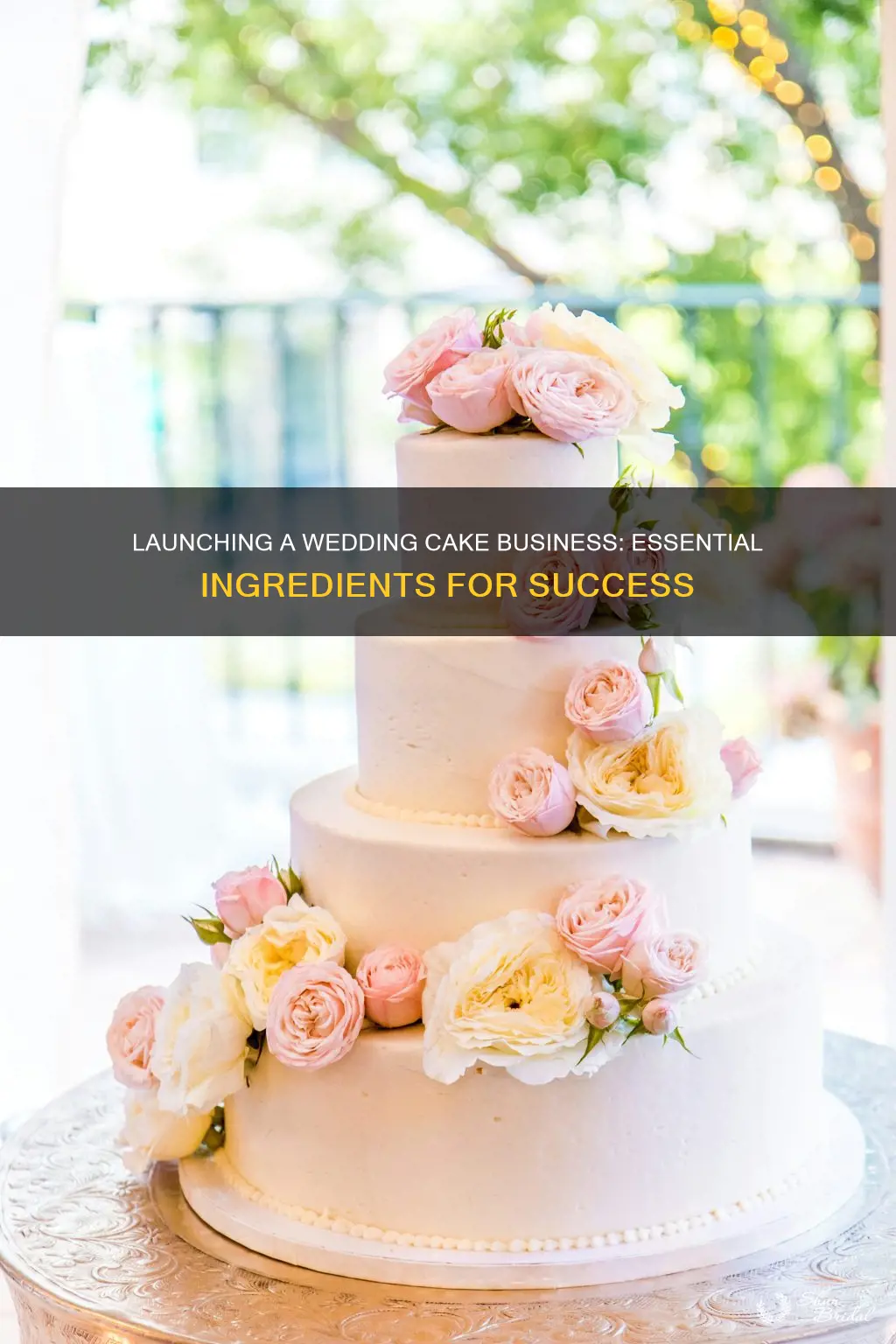 what do you need to start a wedding cake business