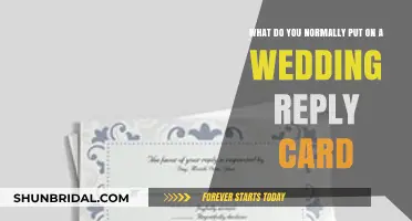 Essential Details to Include on Your Wedding RSVP Reply Card