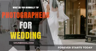 How Much Should You Tip Your Wedding Photographer?