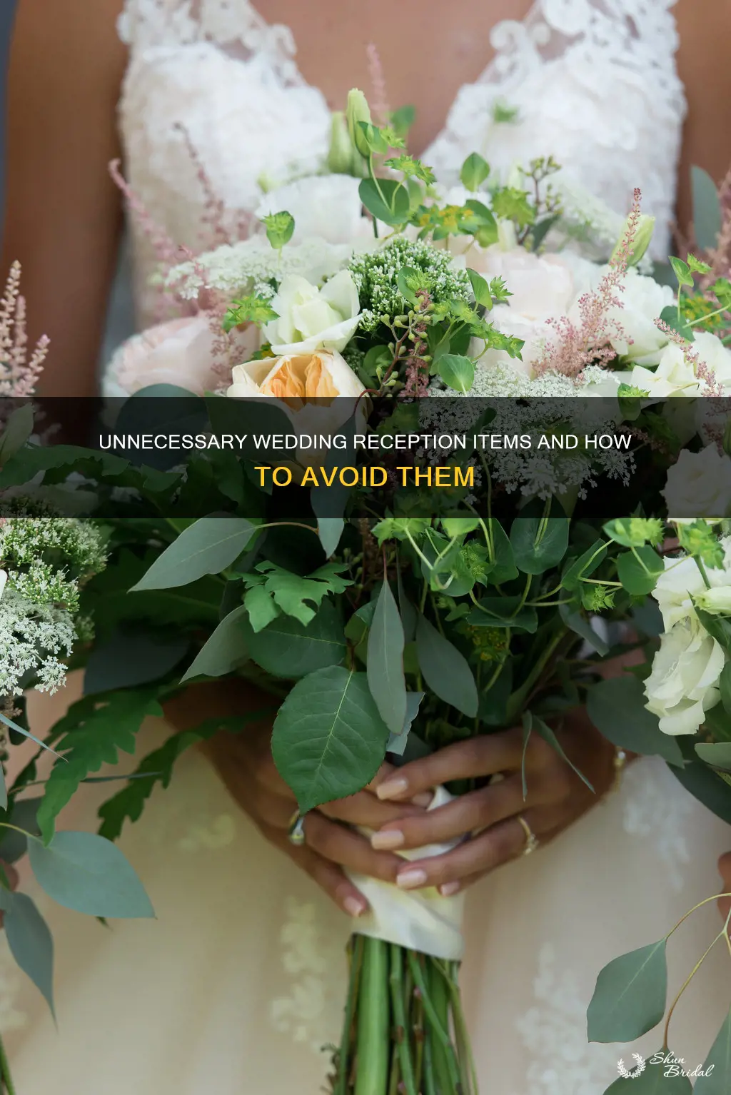what do you not need at a wedding reception