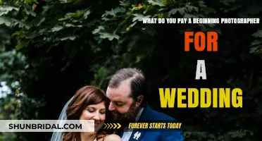 How Much Should You Pay a Beginner Wedding Photographer?