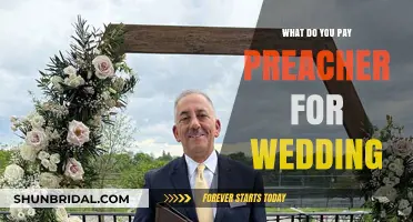 How Much Should You Pay a Preacher for Your Wedding?