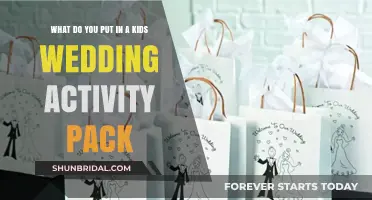 Keep Kids Happy: Wedding Activity Pack Ideas
