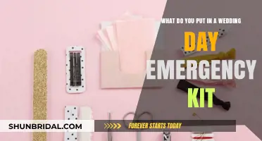 Essential Wedding Day Emergency Kit Items for a Stress-Free Celebration