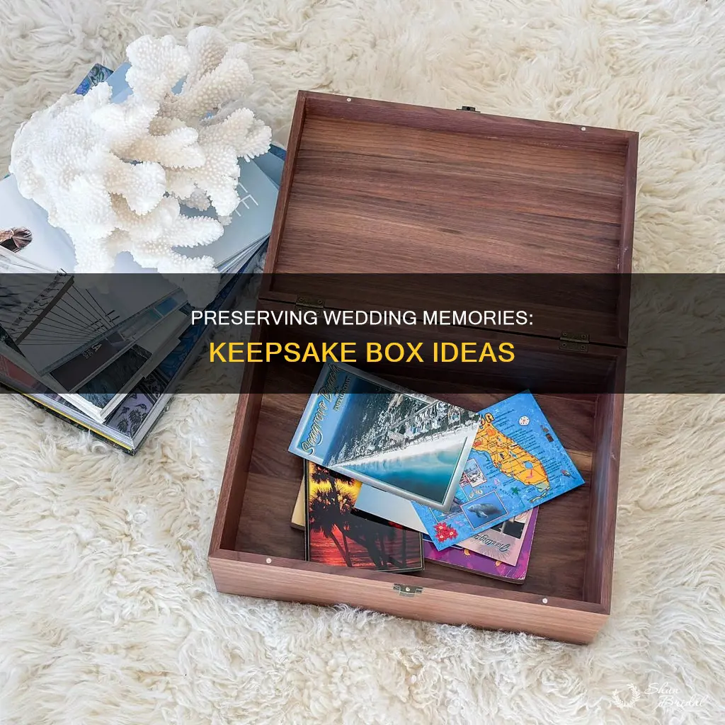 what do you put in a wedding keepsake box
