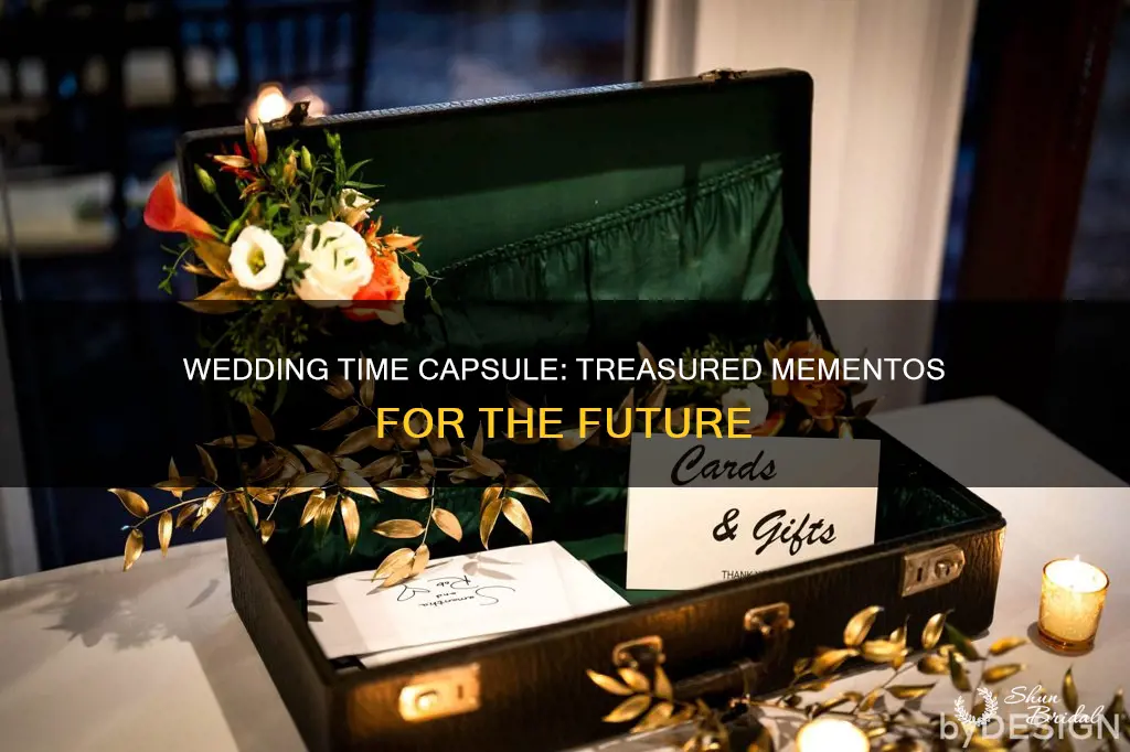 what do you put in a wedding time capsule